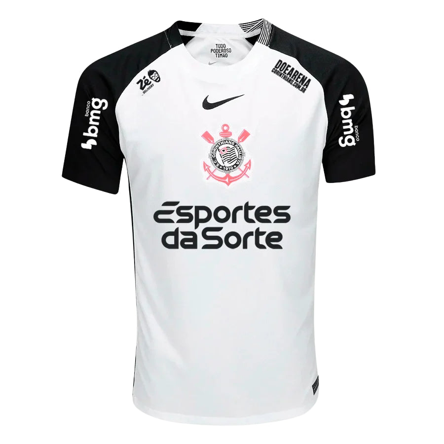 Corinthians Home Fan Jersey 2025/26 All Sponsors