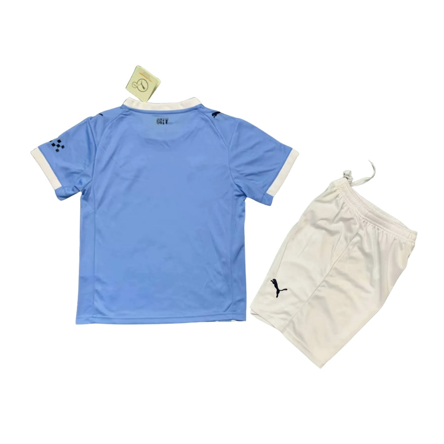 Kids kit Manchester City Home Fan Jersey 2025/26