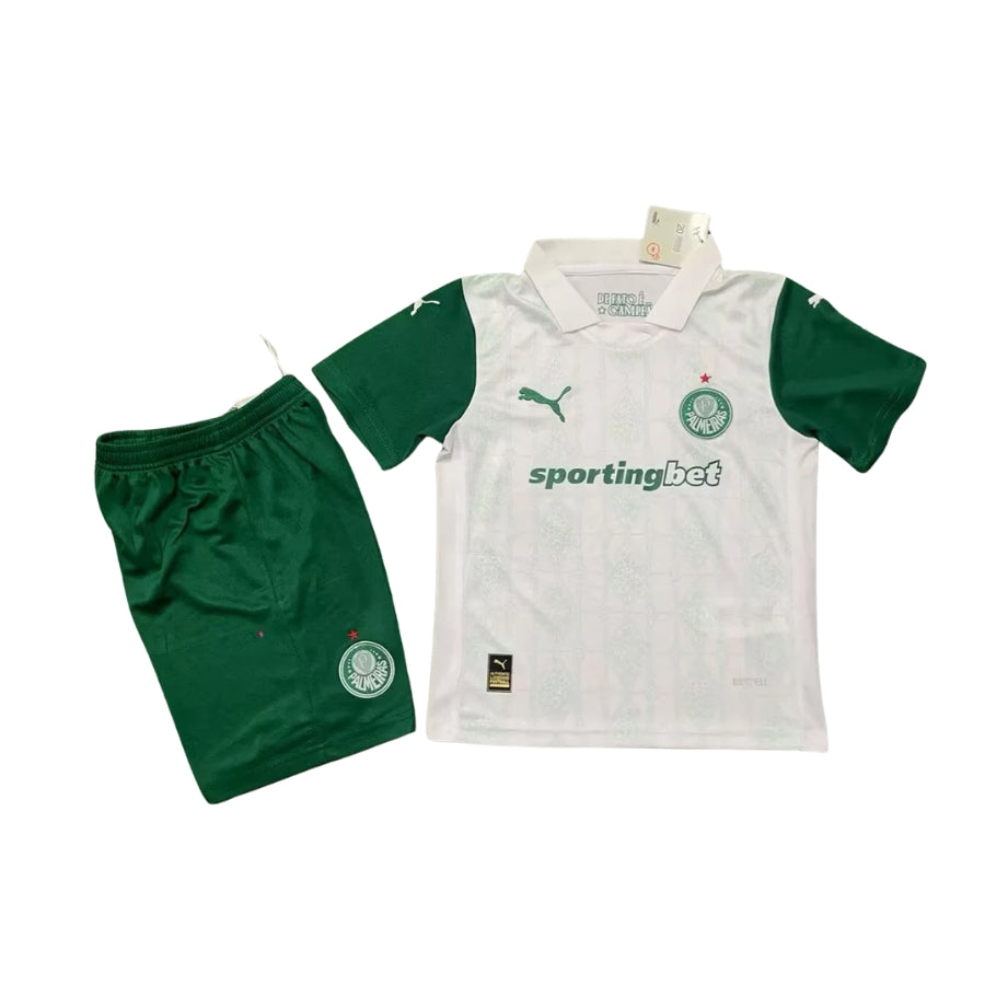 Kids Kit Palmeiras Away Fan Jersey 2025/26