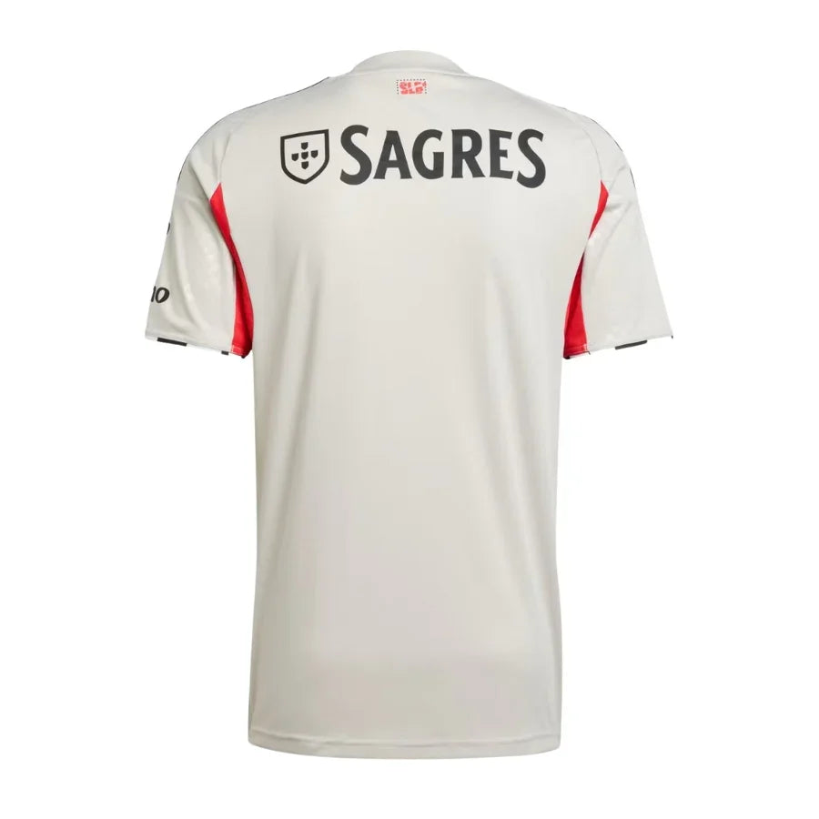 Benfica Away Fan Jersey 2025/26 Patches UCL + 10th Anniversary UEFA.