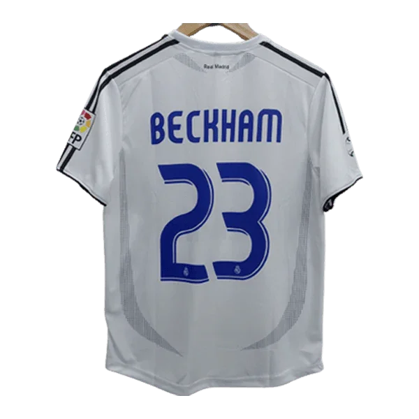 Beckham 2006-07 Real Madrid Home Jersey Retro Collection