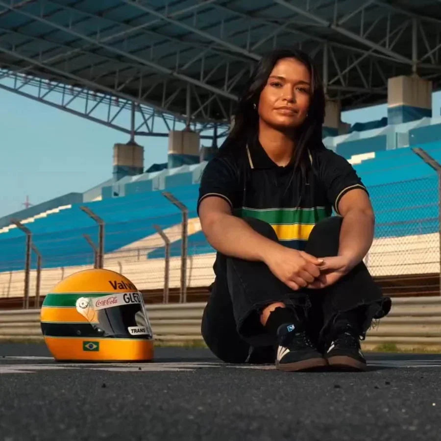 Estoril Praia homage Ayrton Senna 2025/26 Special Edition Jersey Woman's