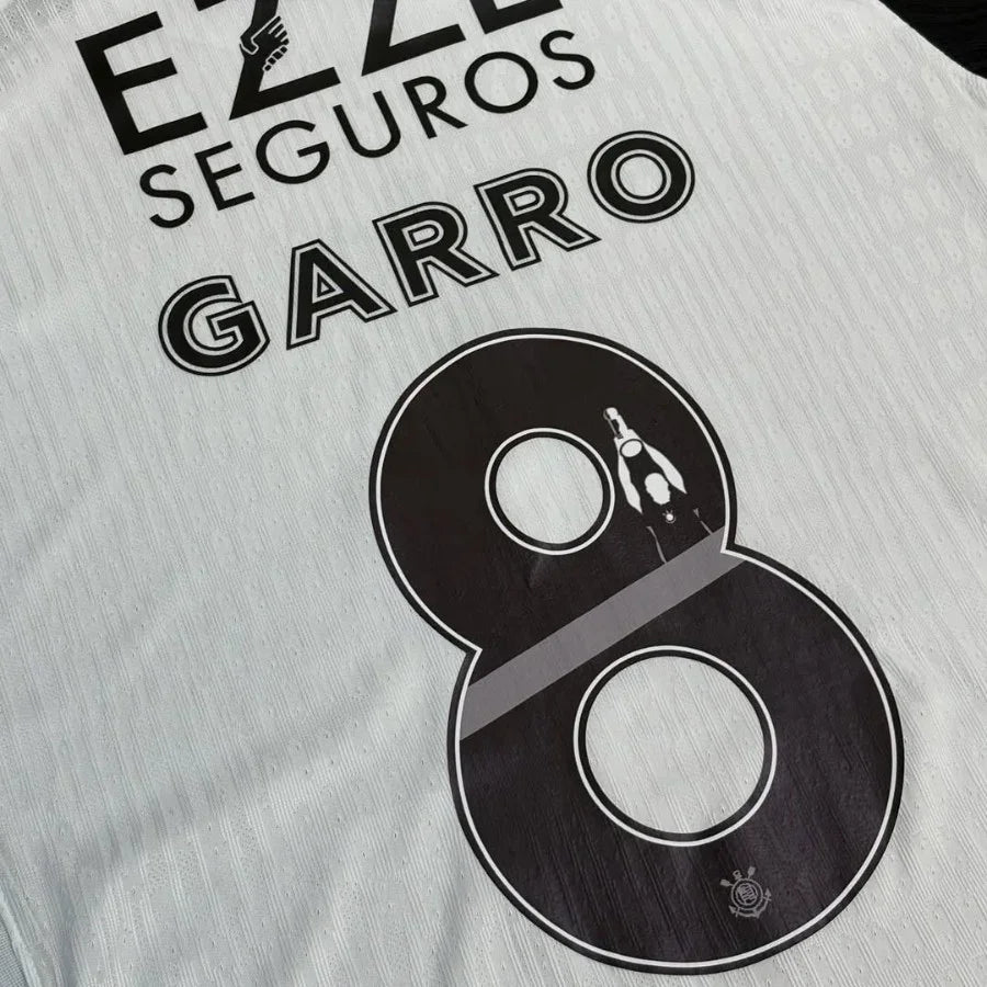 Corinthians Home AUTHENTIC PLAYER 2025/26 Full Sponsor (Official Printing)