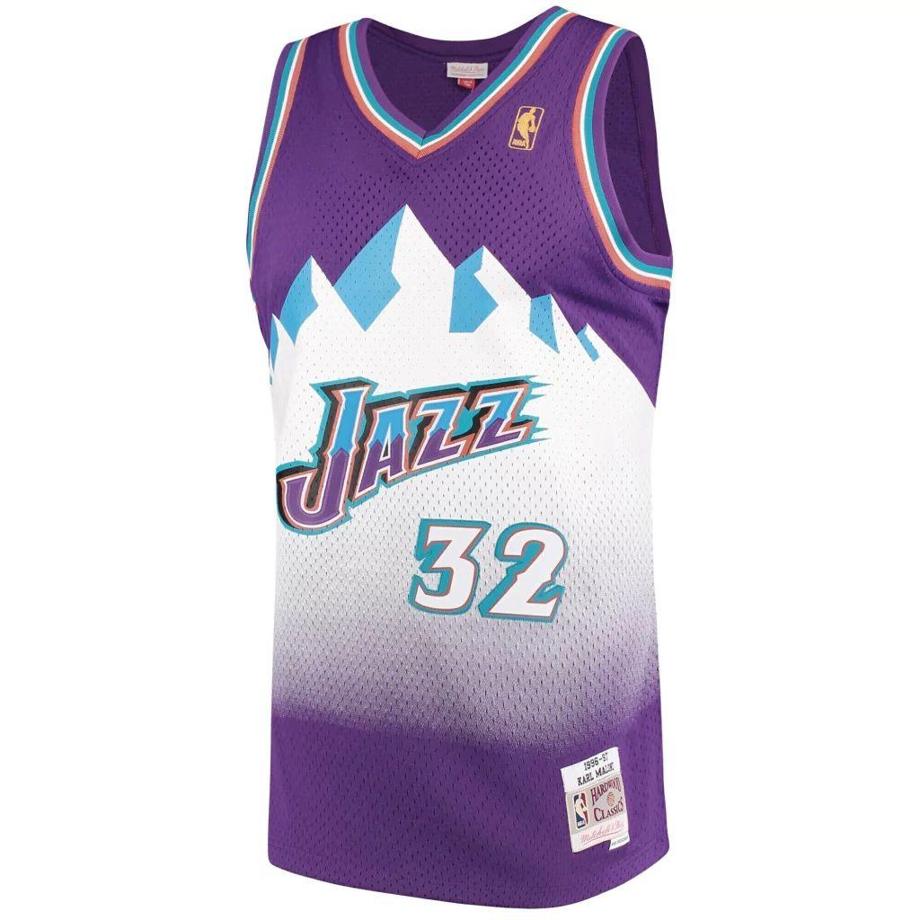 Regata Utah Jazz - Mitchell & Ness NBA - Purple