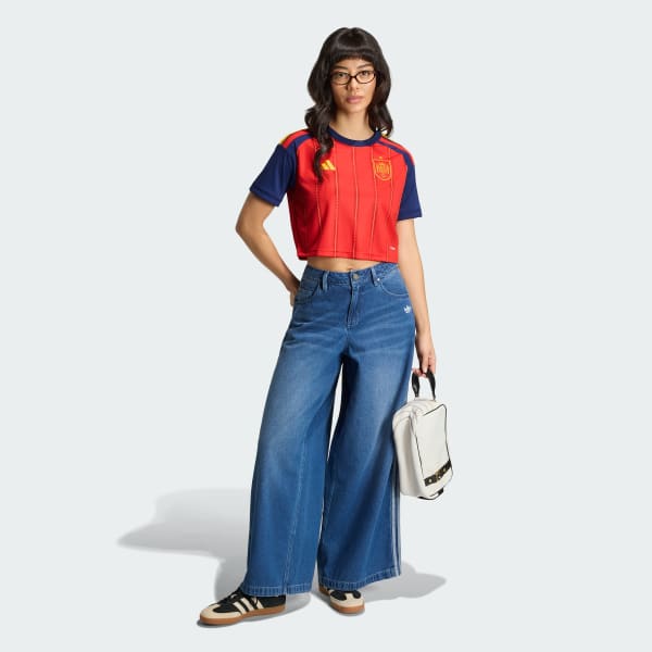 Spain Home Cropped Jersey Women’S Home World Cup 2026