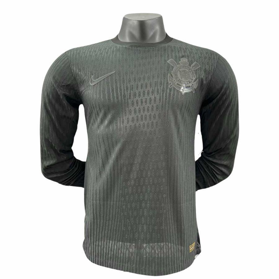 Corinthians Home Player Long Sleeve Jersey 2024/25