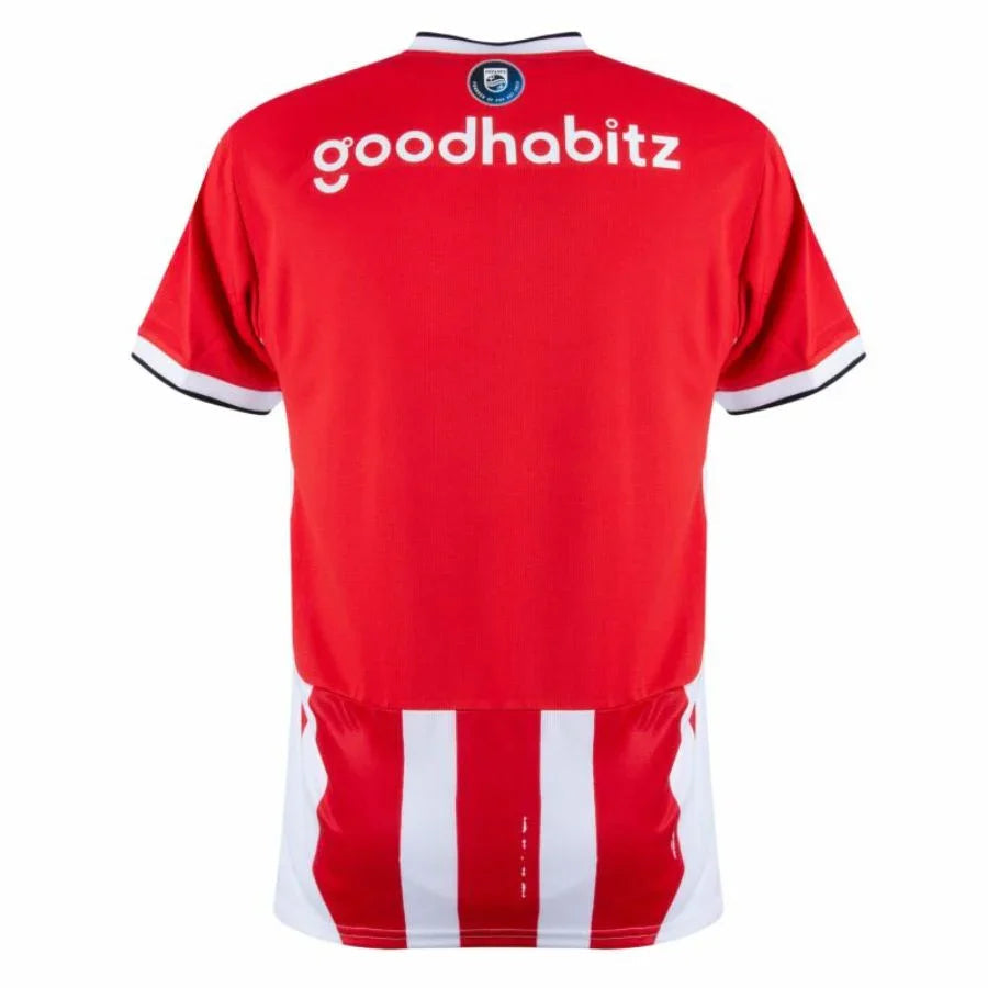 PSV Eindhoven Fan Jersey Home 2024/25 Patches UCL UEFA Foundation (Official Printing)