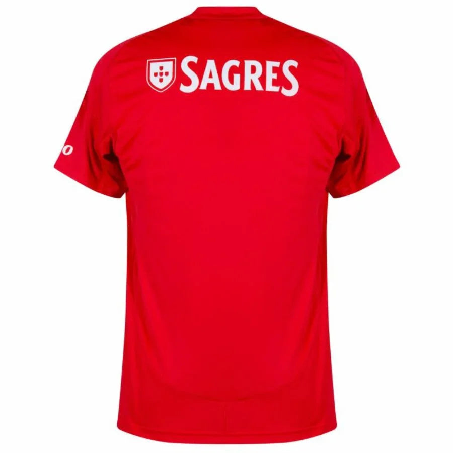 Benfica Home Fan Jersey 2024/25 Patches UCL UEFA Foundation (Official Printing)