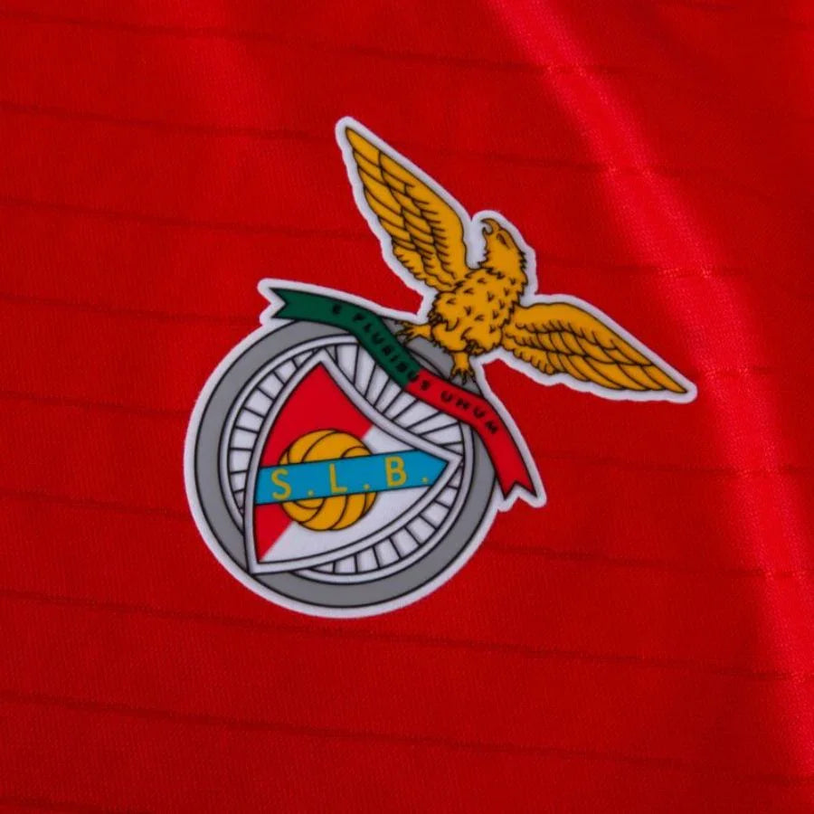 Benfica Home Fan Jersey 2024/25 Patches UCL UEFA Foundation (Official Printing)
