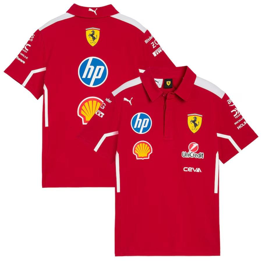 Scuderia Ferrari 2025 Team Polo Formula 1 F1 Formula One