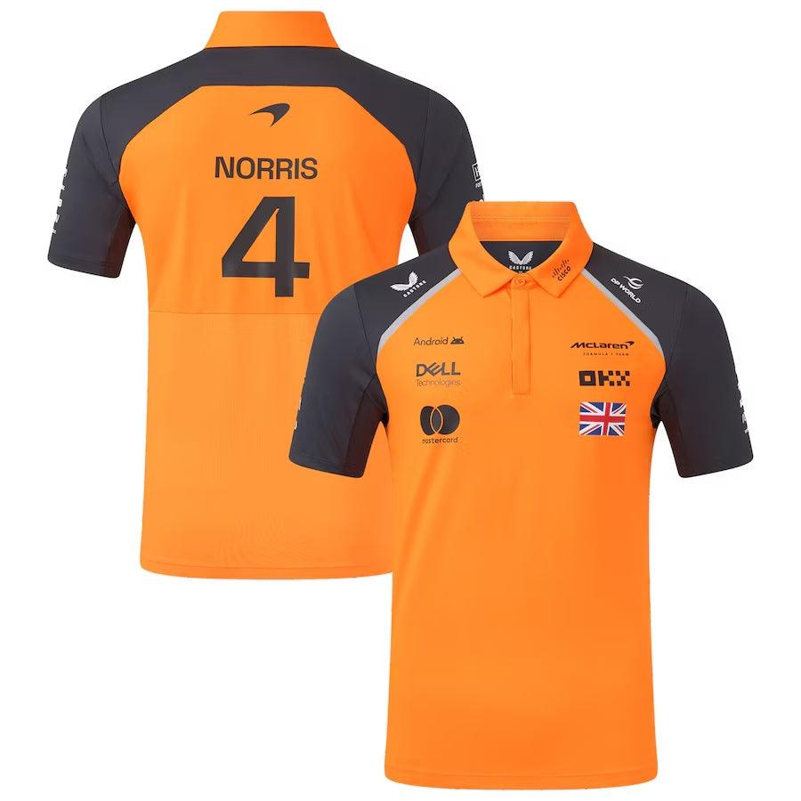 McLaren 2025 Team Lando Norris Polo Formula 1 F1 Formula One