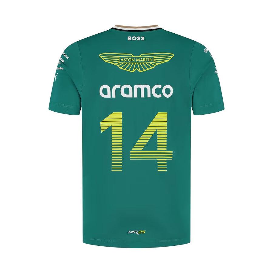 Aston Martin Aramco Cognizant F1 2025 Fernando Alonso Team Driver Formula 1 F1 Formula One
