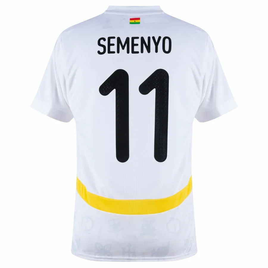 Ghana Semenyo 11 Home Fan Jersey 2025/26