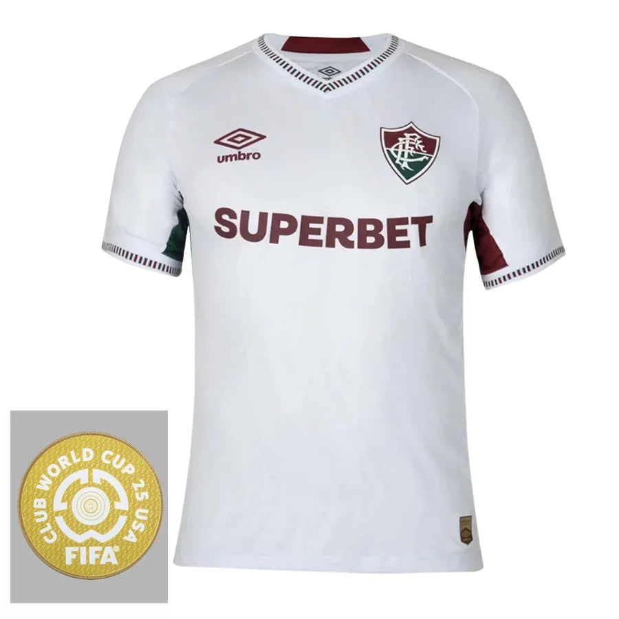 Fluminense Away Fan Jersey 2025/26 Patch Club World Cup