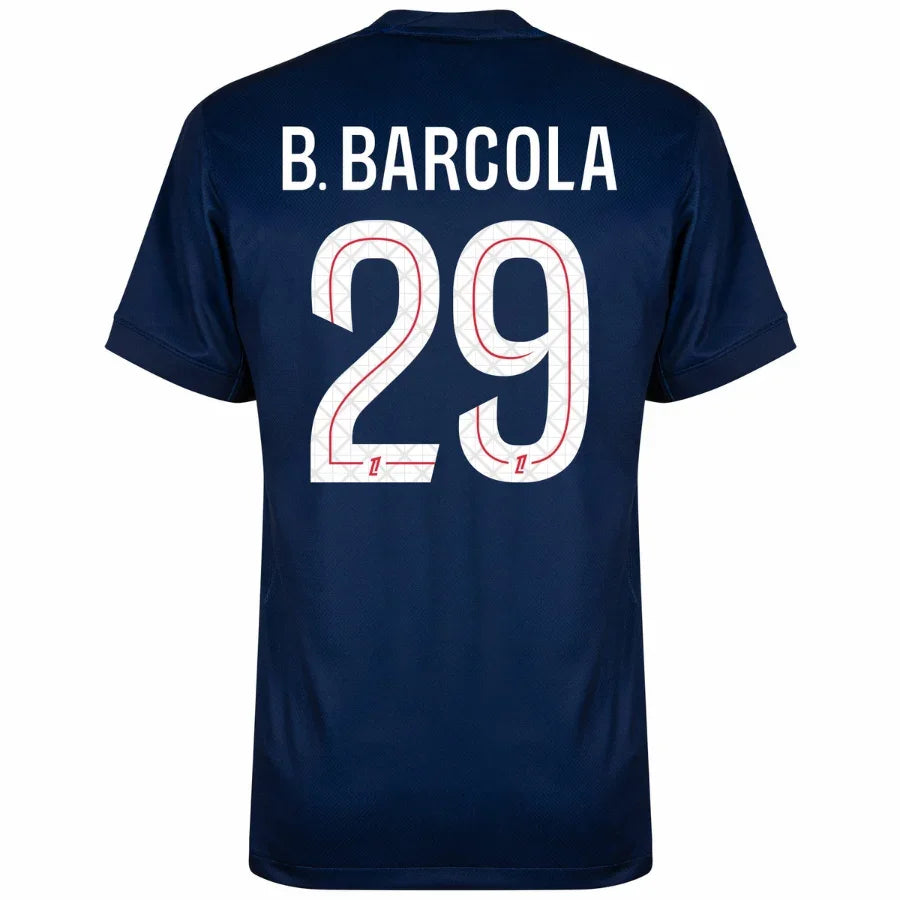 PSG Barcola 29 Home Fan Jersey 2025/26