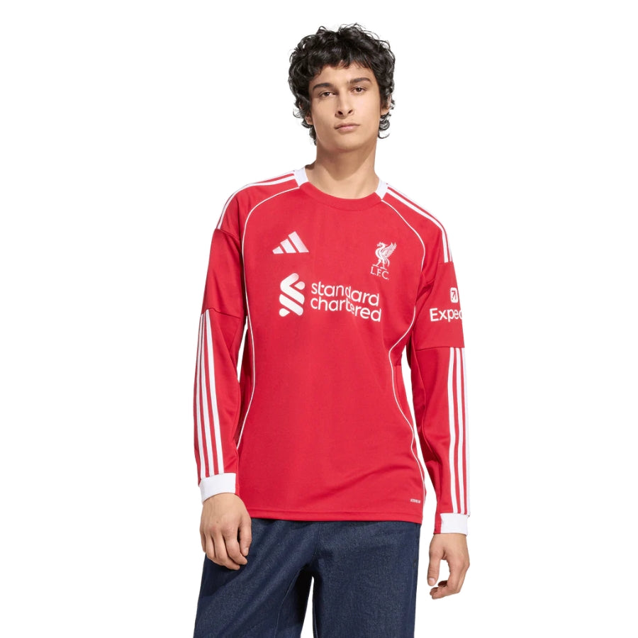 Liverpool Home Long Sleeve Fan Jersey 2025/26