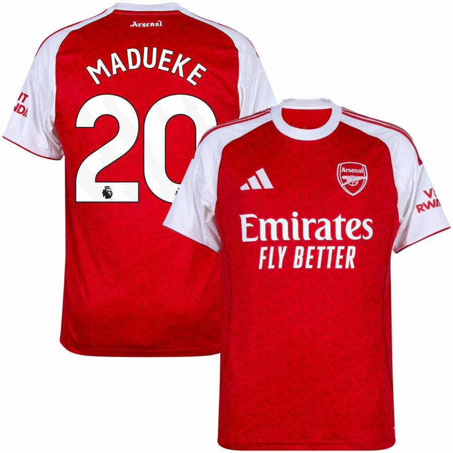 Arsenal Madueke 20 Home Fan Jersey 2025/26