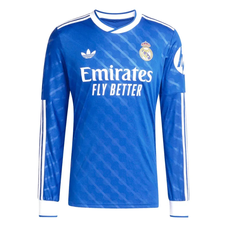 Real Madrid Third Long Sleeve Fan Jersey 2025/26 adidas Originals