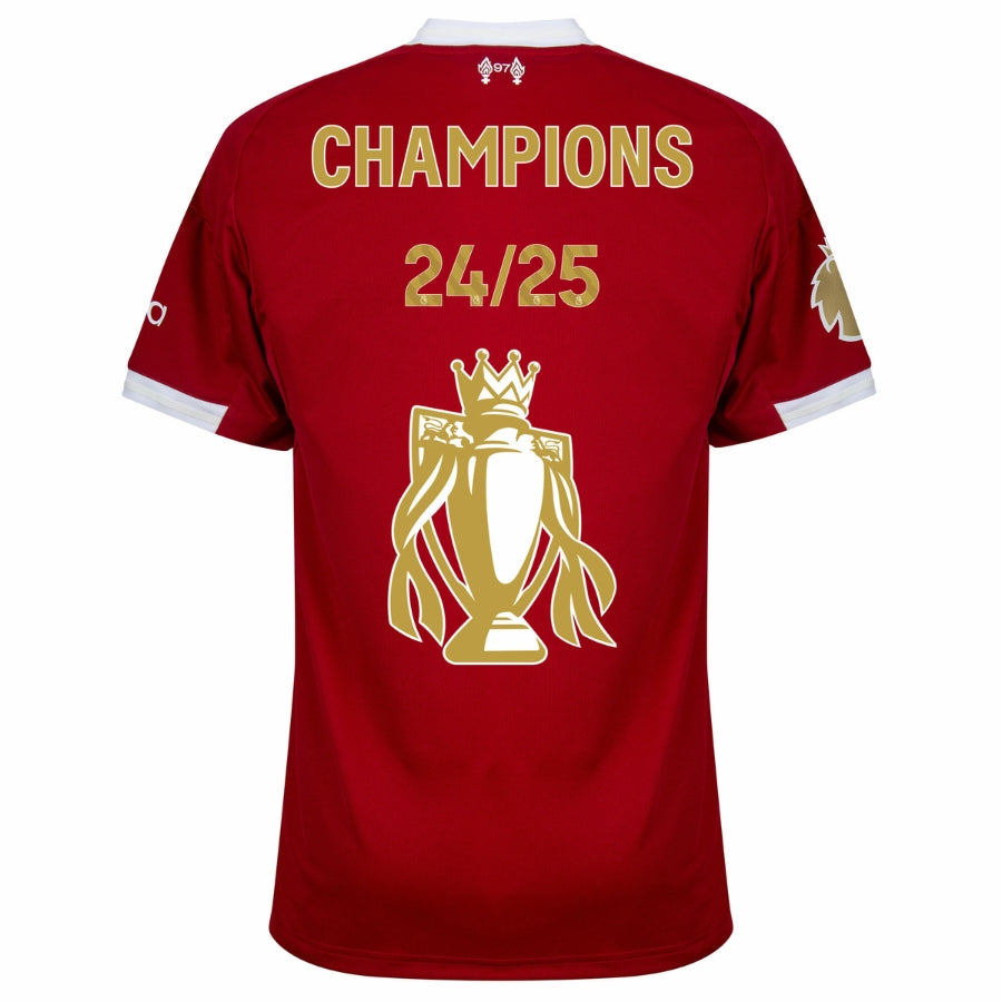 Liverpool Premier League Winners Trophy Edition Home Fan Jersey 2025/26