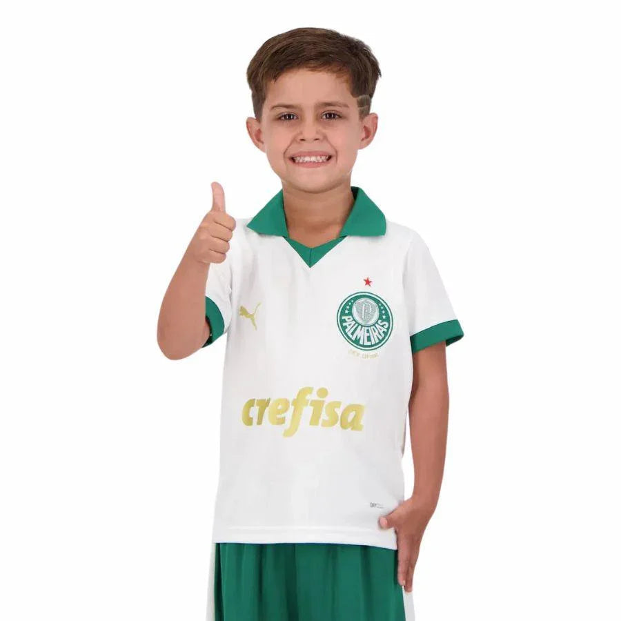 Kids Kit Palmeiras Away Jersey 2024/25
