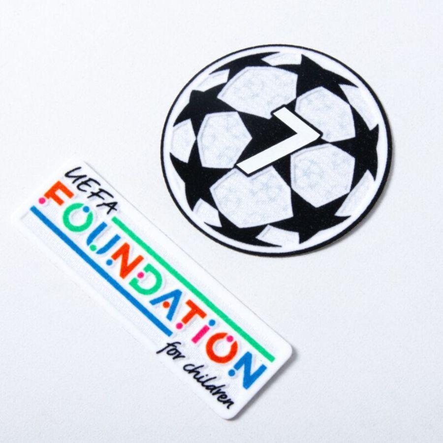 AC Milan Theo 19 Home Fan Jersey 2024/25 Patches UCL UEFA Foundation (Official Printing)