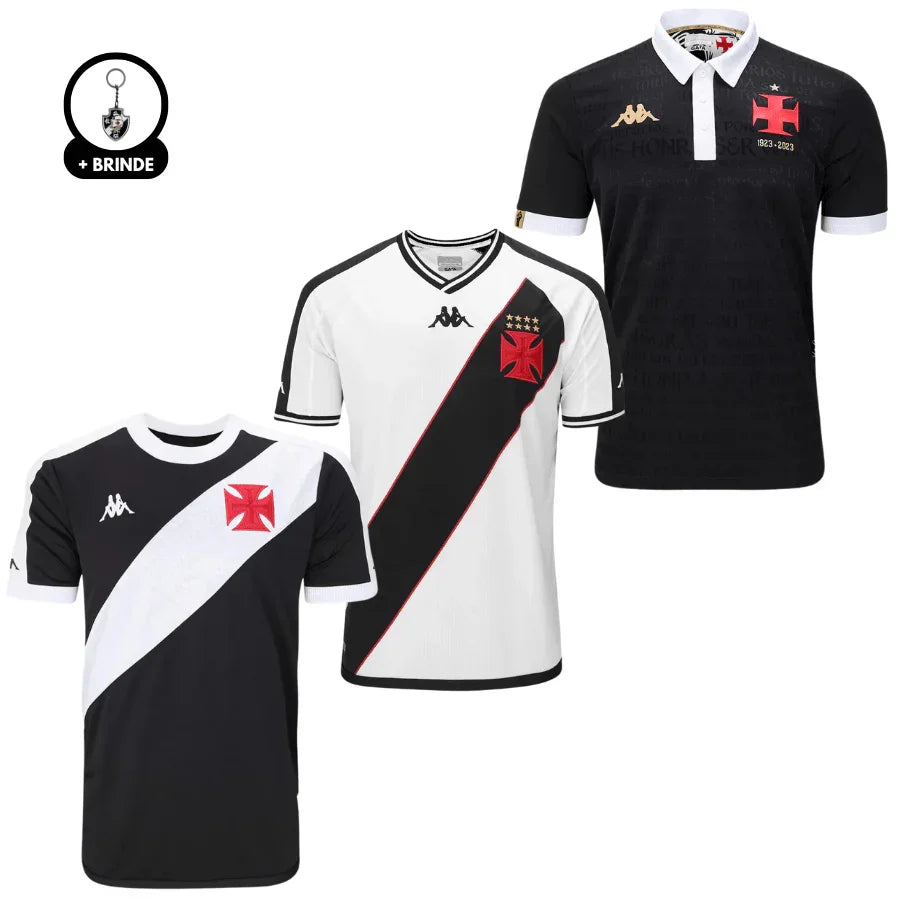 Kit 3 Jersey Vasco Home, Away e Third 2024/25
