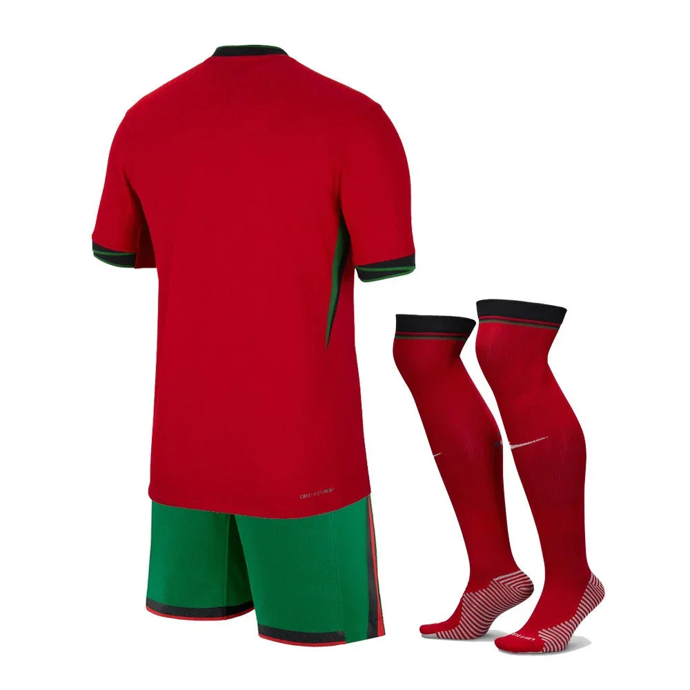 Kids KIT Portugal Home Jersey 2024/25