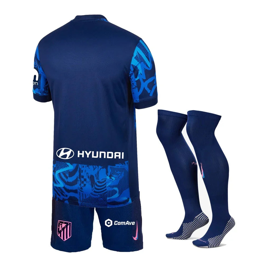 Kids KIT Atlético Madrid Third Jersey 2024/25