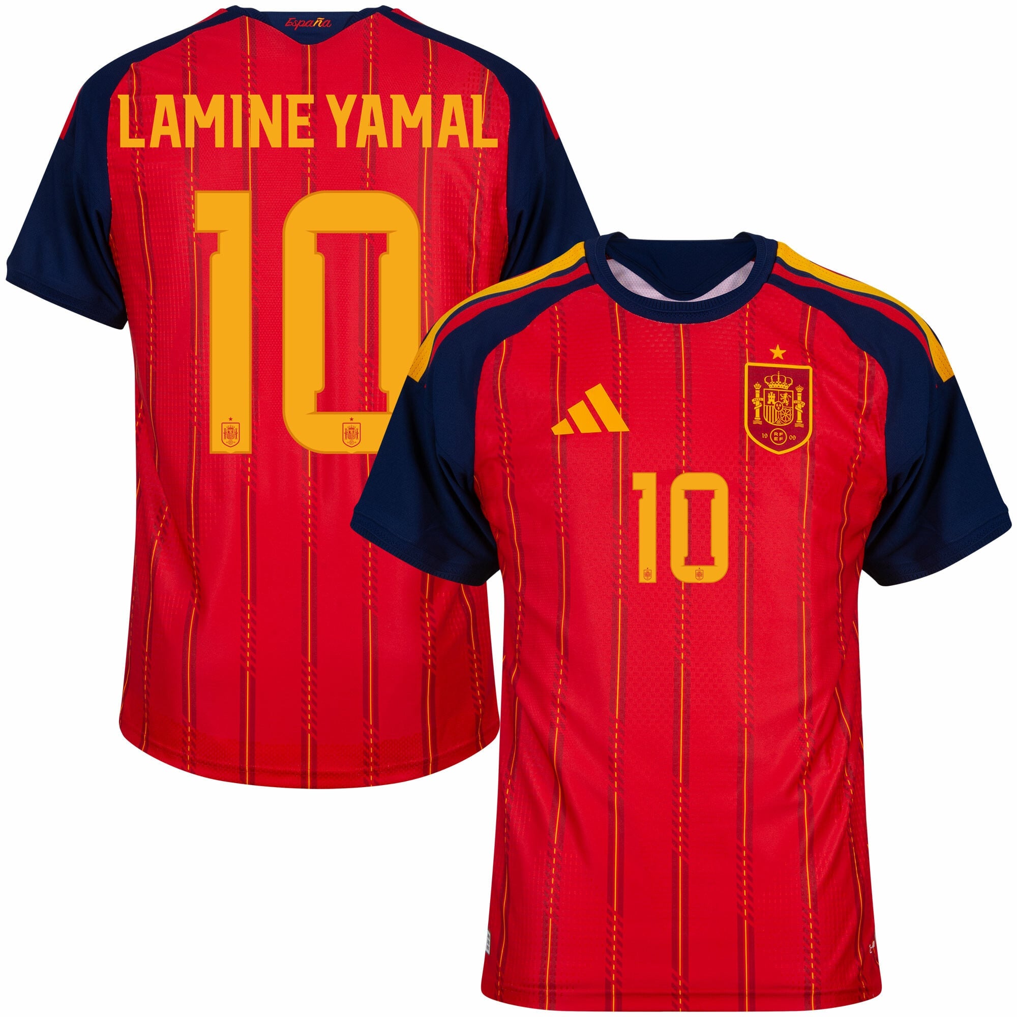 Spain Home Lamine Yamal 10 Fan Jersey Shirt 2026 World Cup