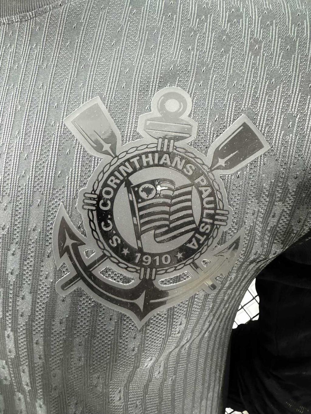 Corinthians Home Player Long Sleeve Jersey 2024/25