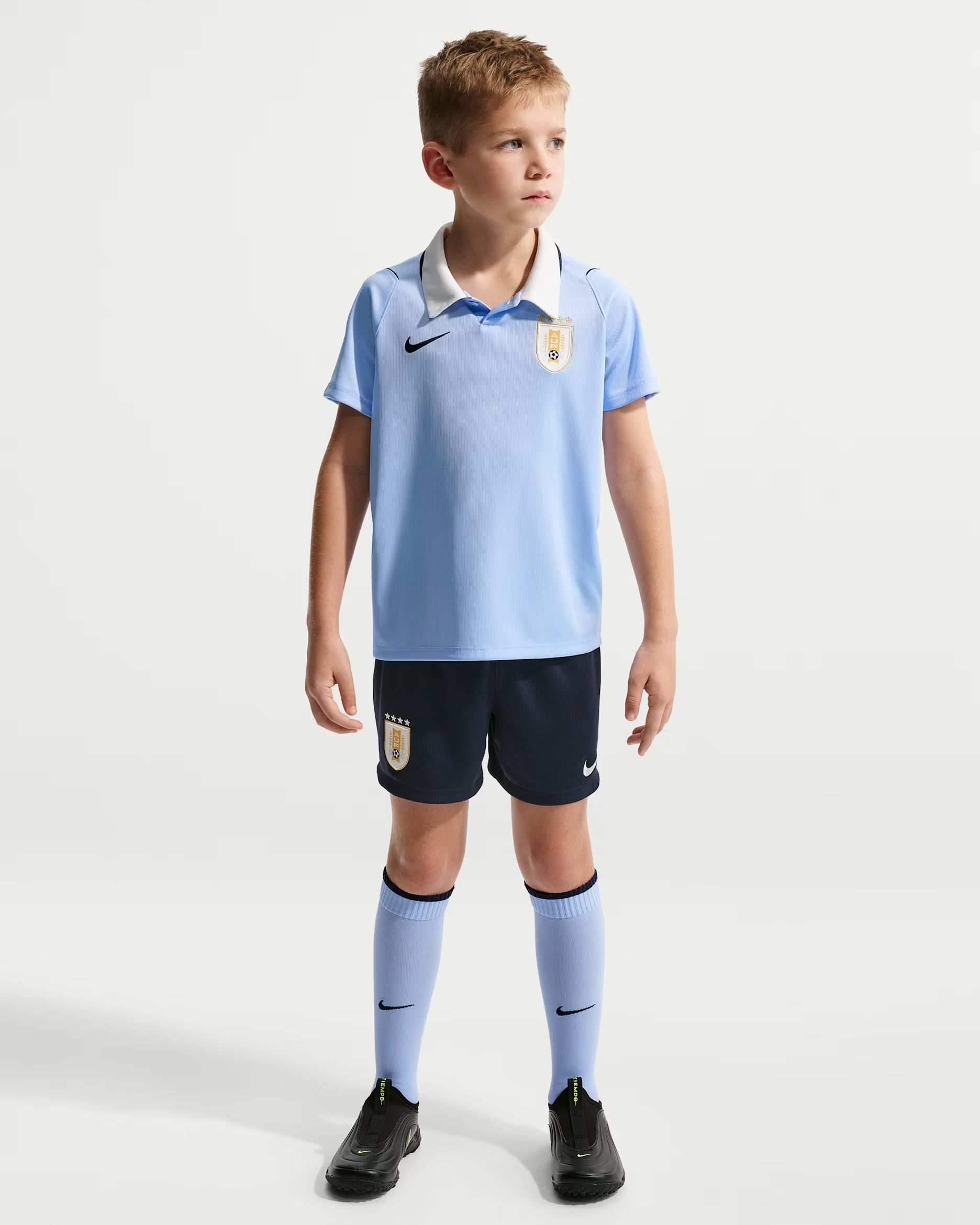 Uruguay Home Kids Fan Jersey Shirt 2026 World Cup
