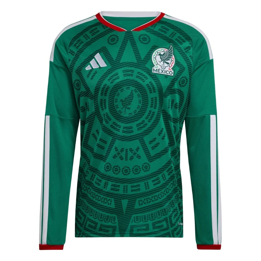 Mexico Home Fan jersey Long Sleeve Shirt 2026 World Cup
