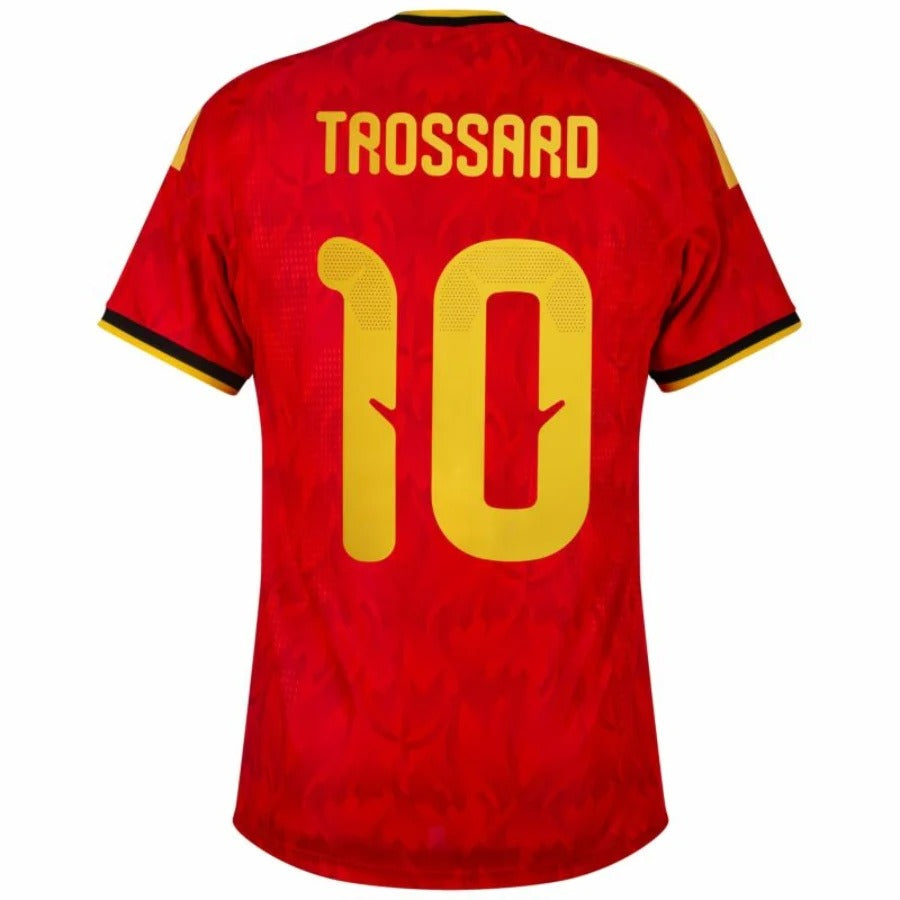 Belgium Home Trossard 10 FanJersey Shirt 2026 Word Cup