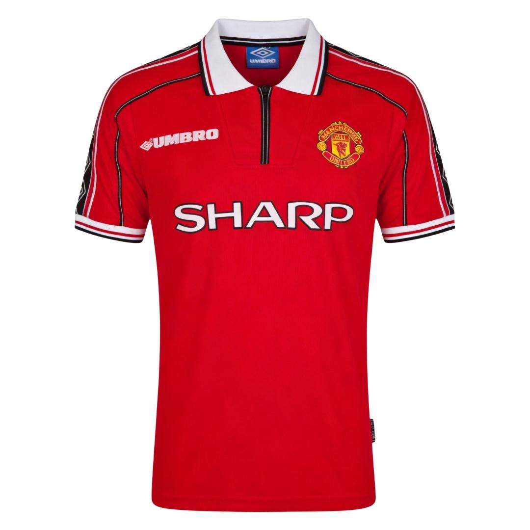 Retro Soccer Jersey Manchester United Home 1996/97
