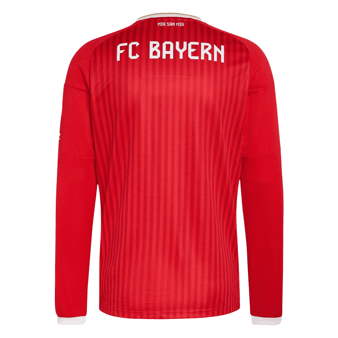 Bayern Munich Home Long Sleeve Fan Jersey Shirt 2026/27