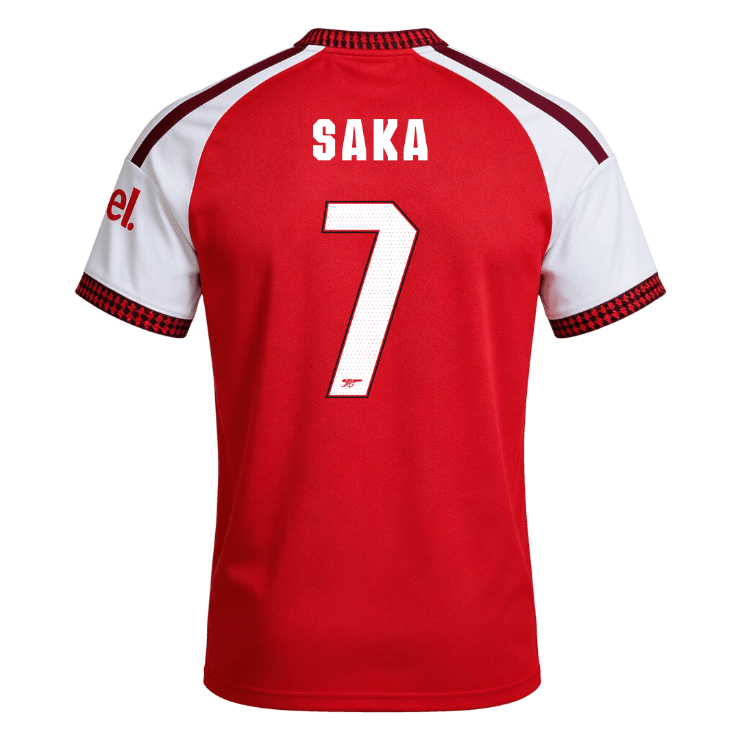 SAKA #7 Arsenal Home Soccer Jersey 2026/27 -UCL