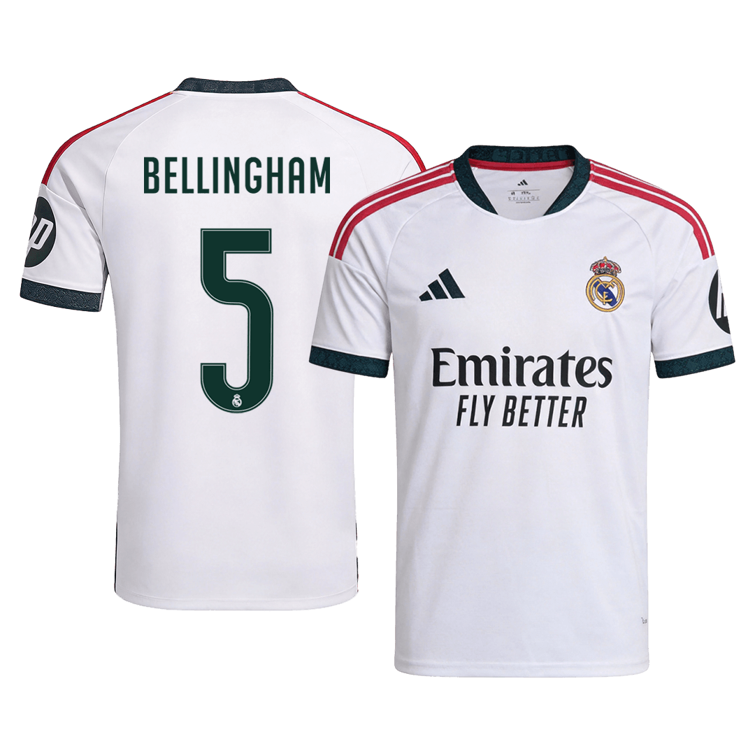 BELLINGHAM #5 Real Madrid Home Soccer Jersey 2026/27