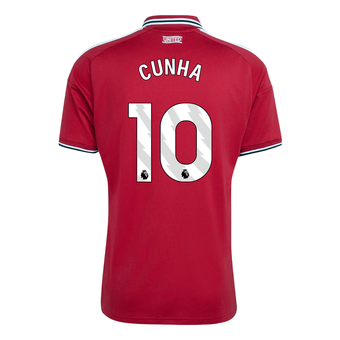 CUNHA #10 Manchester United Home Soccer Jersey 2026/27