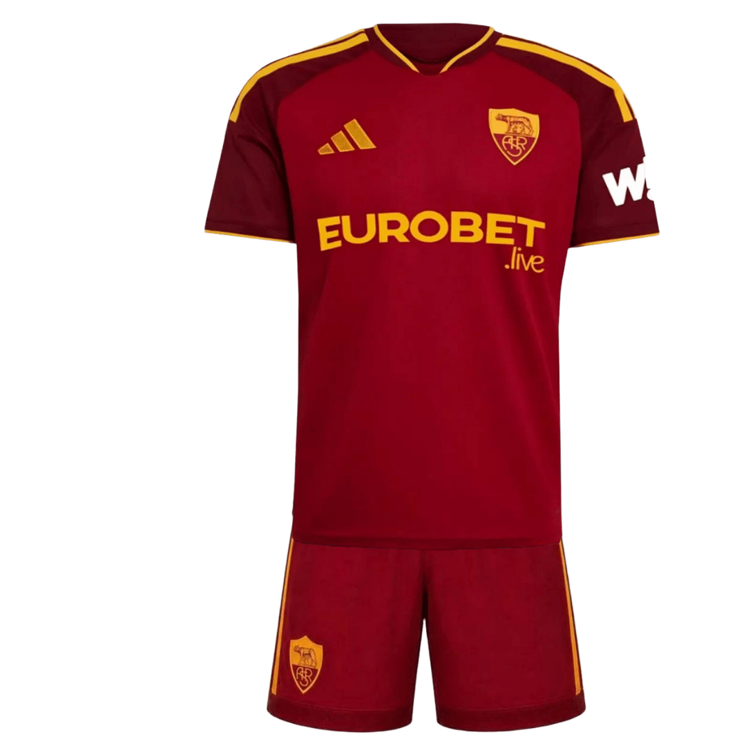 Kids Kit Roma Home Fan Jersey 2026/27