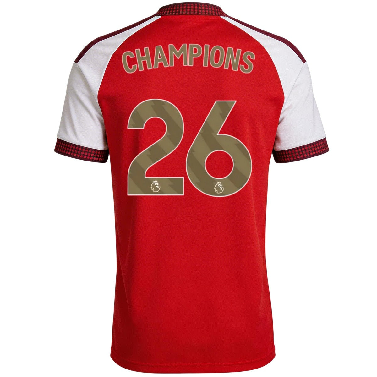 CHAMPIONS #26 Arsenal Home Soccer Jersey 2026/27
