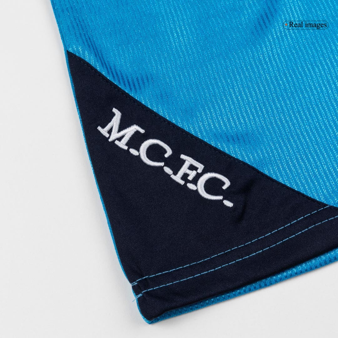 Retro Soccer Jersey Manchester City Home 1999/01