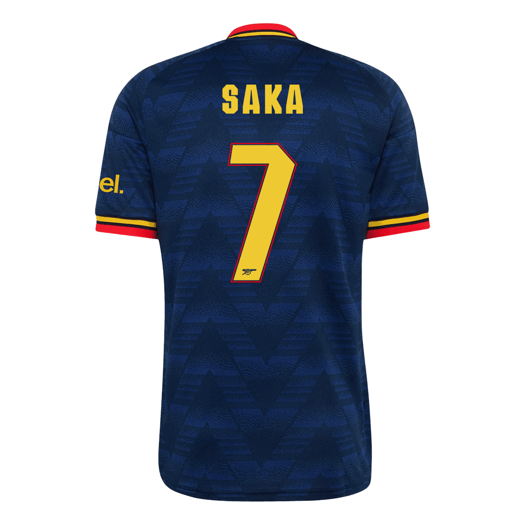 SAKA #7 Arsenal Away Soccer Jersey 2026/27 -UCL