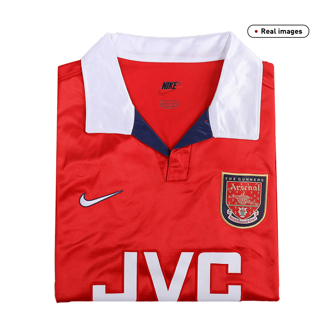 Arsenal Home Retro Soccer Jersey 1998/99