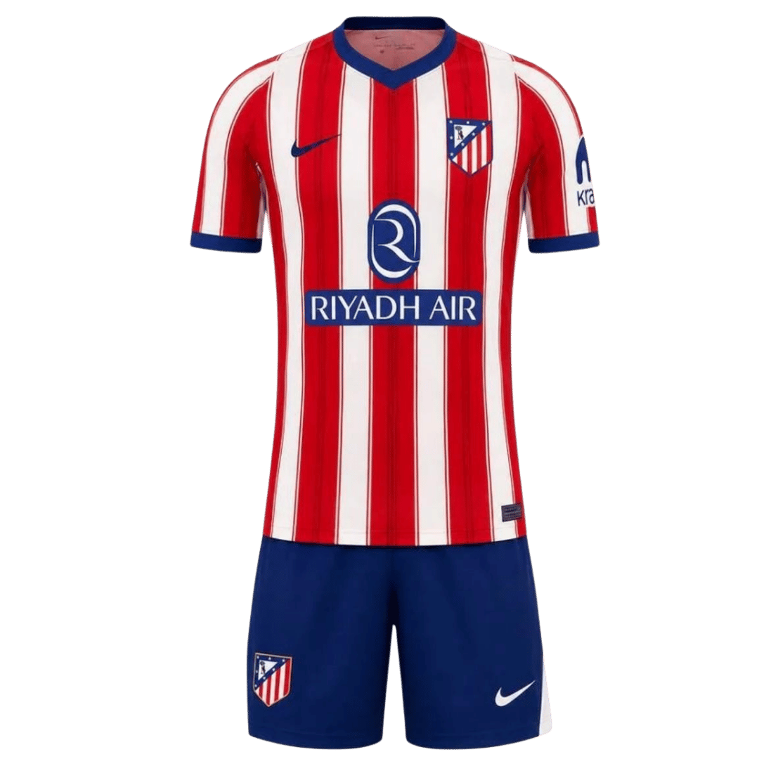 Kids Kit Atletico Madrid Home Fan Jersey 2026/27