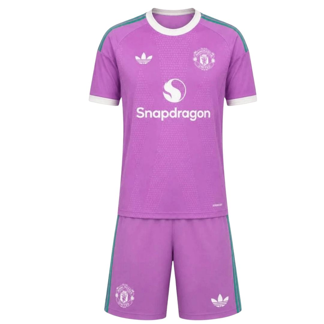Kids Kit Manchester United Goalkeeper Fan Jersey 2026/27
