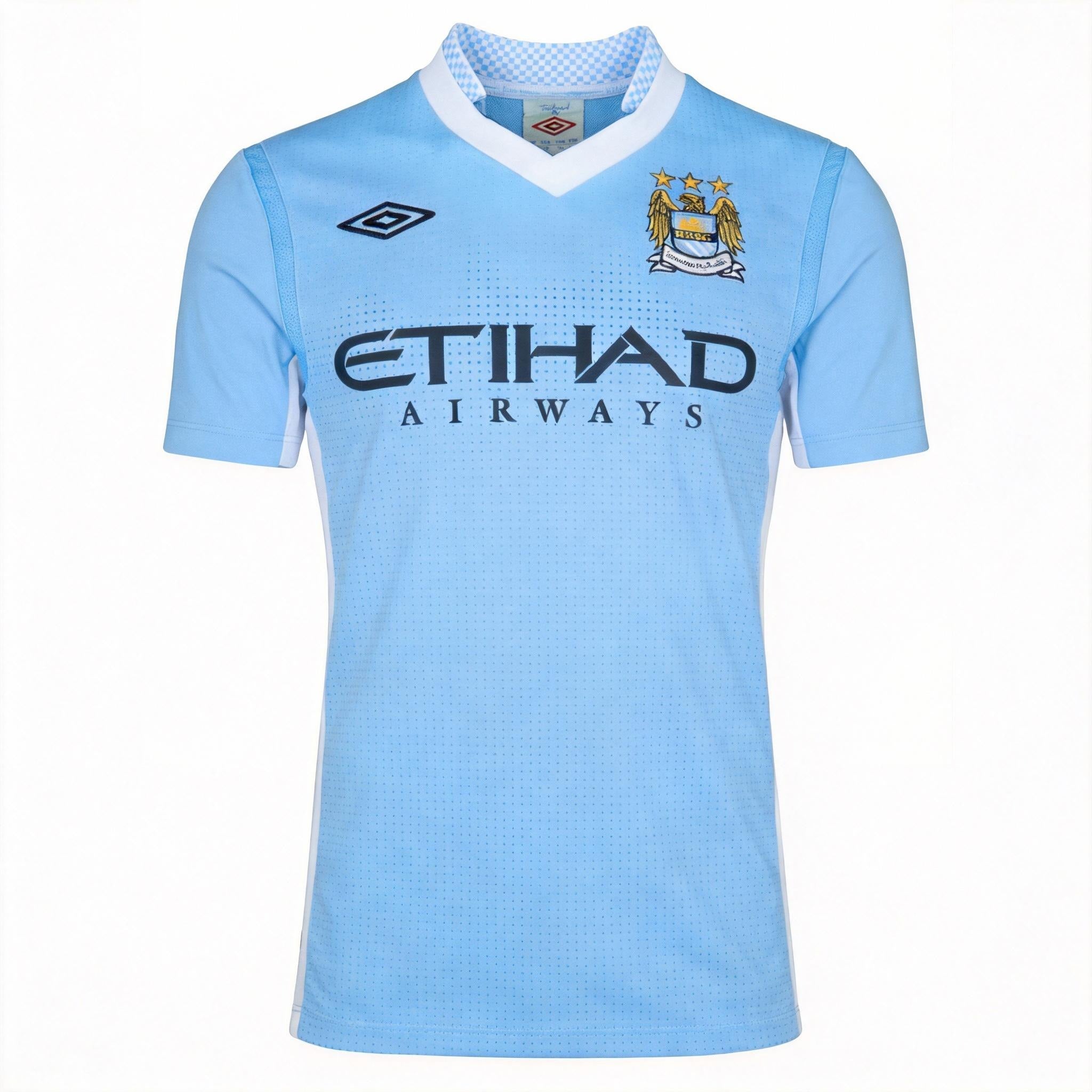Retro Soccer Jersey Manchester City Home 2011/12