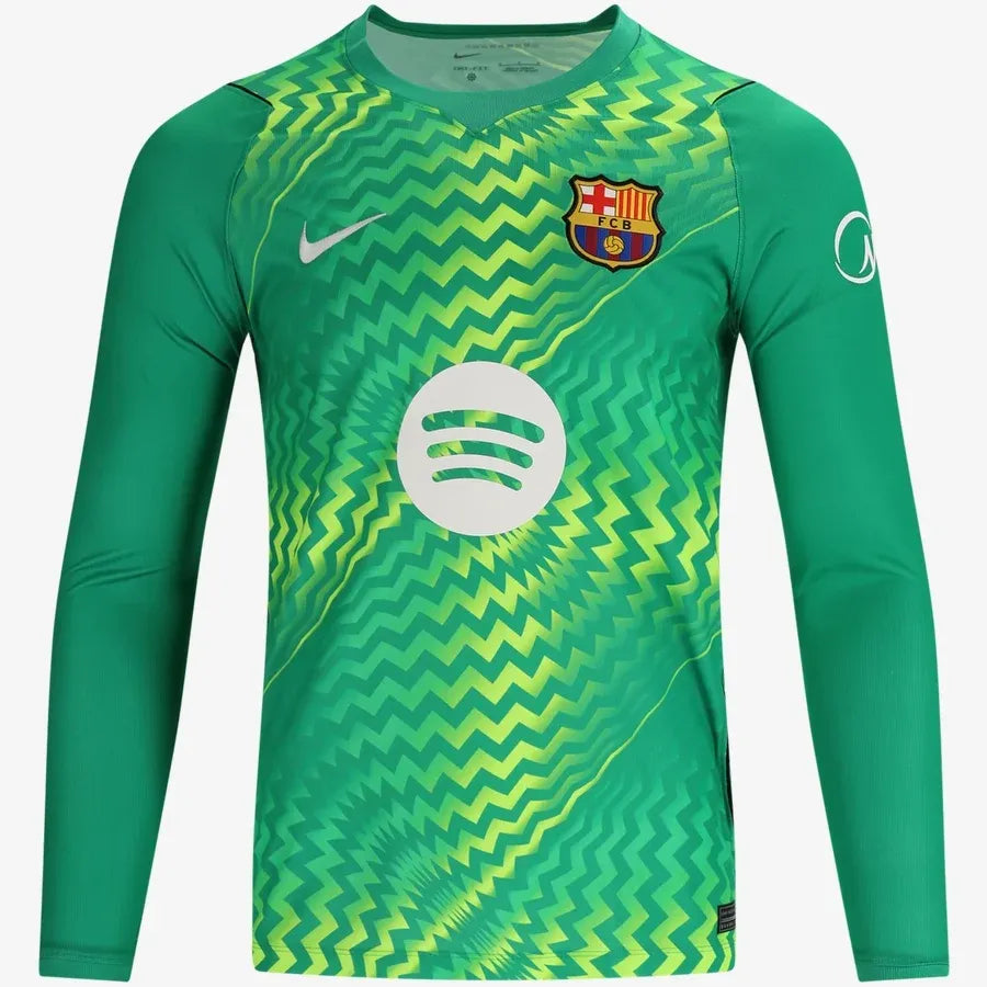 Barcelona Goalkeeper Long Sleeve Fan Jersey Shirt 2026/27