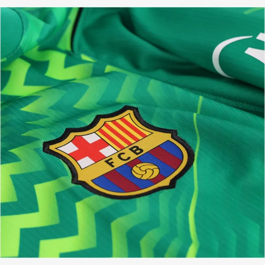 Barcelona Goalkeeper Long Sleeve Fan Jersey Shirt 2026/27