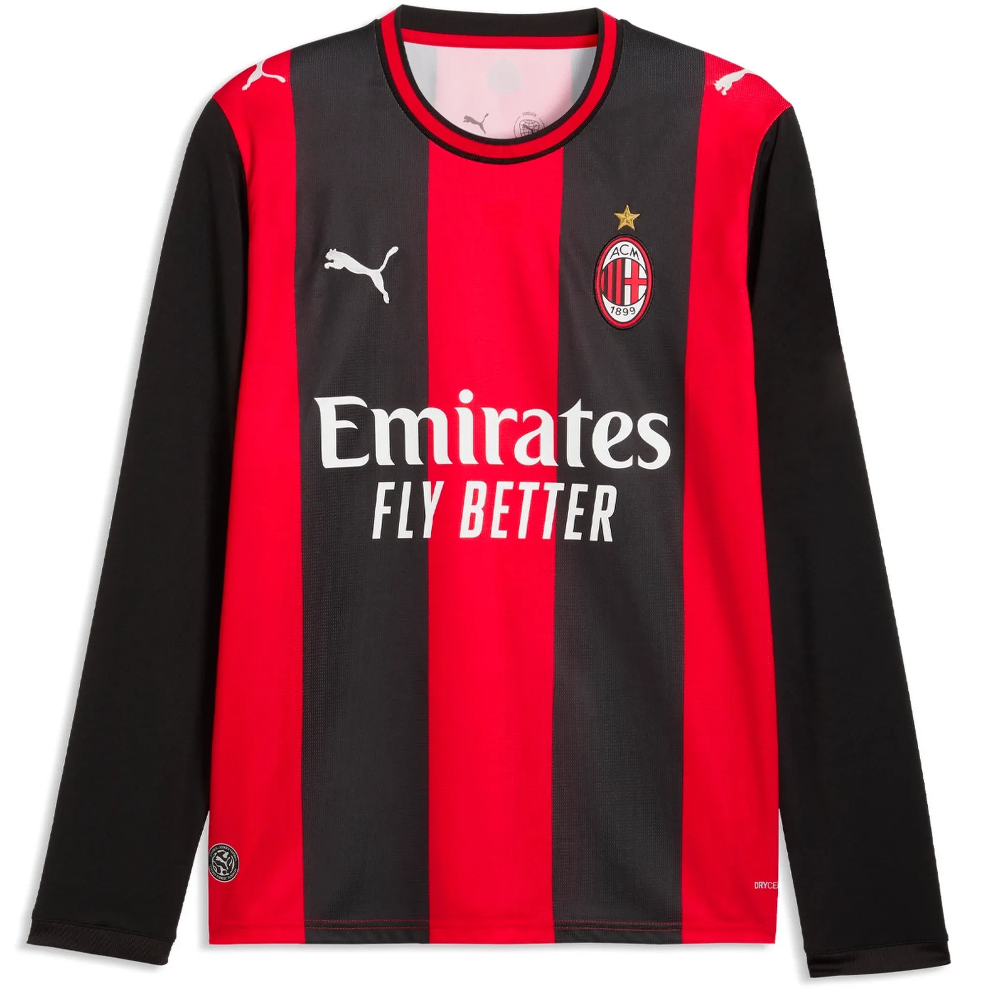 AC Milan Home Long Sleeve Fan Jersey Shirt 2026/27