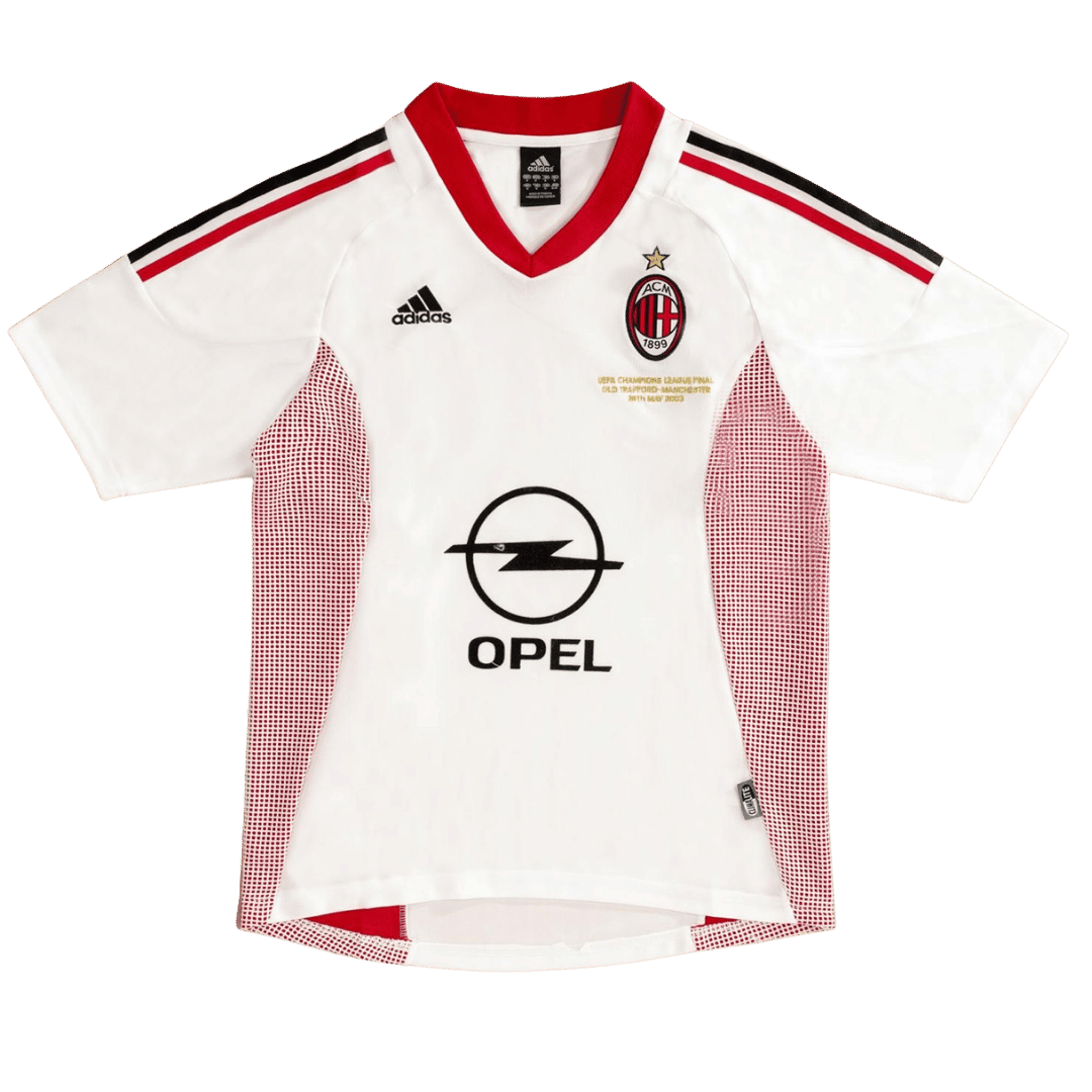 AC Milan Away Retro Jersey 2002/03 UCL